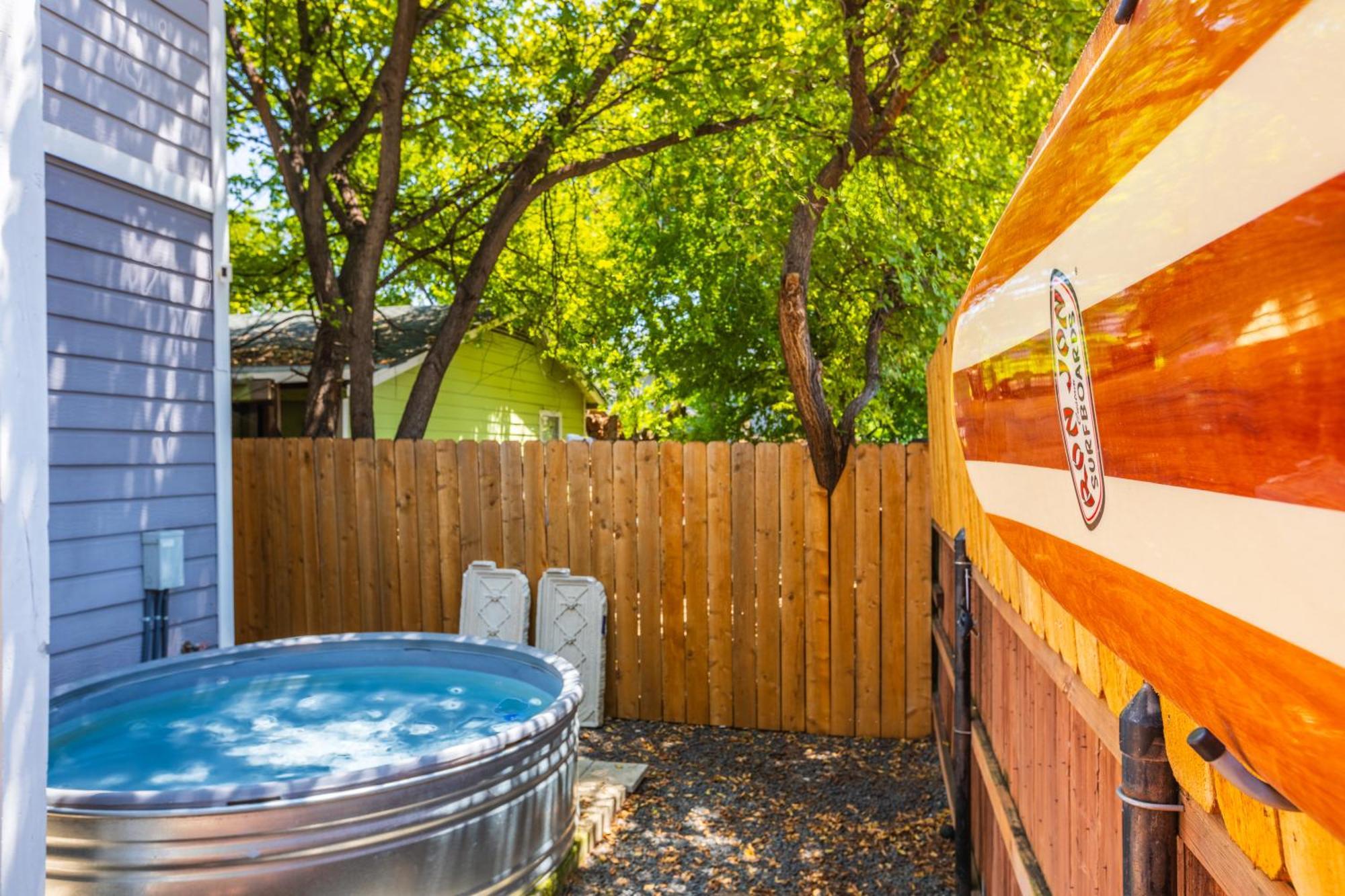 Stylish Downtown Escape, Walk To Brewery -Pool & Relaxation Villa Austin Exteriör bild